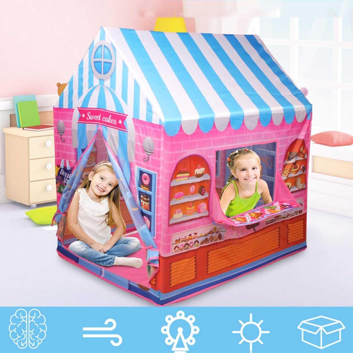 Carpa infantil para niños tiendita