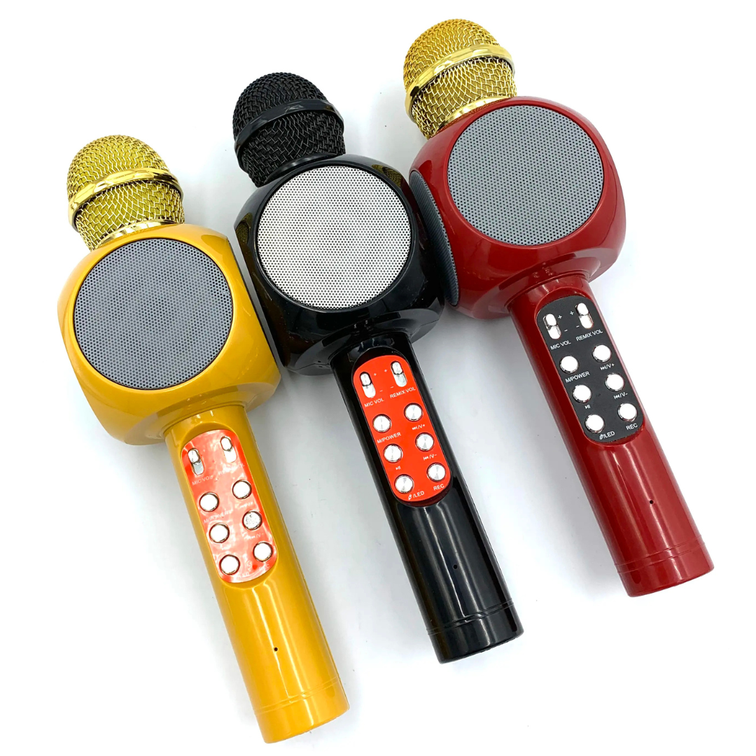 Micrófono Karaoke - Mini Parlante LED