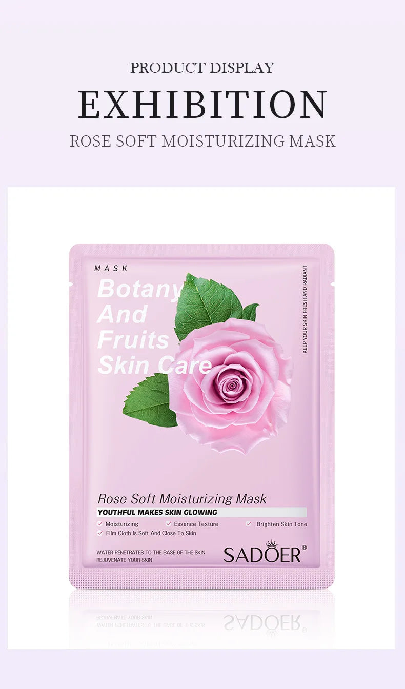 Pack 8 Mascarillas Faciales Coreanas Hidratantes y Reafirmantes