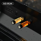 Linterna Mini de Bolsillo Gopeak 300 lm – Recargable con Clip y Zoom