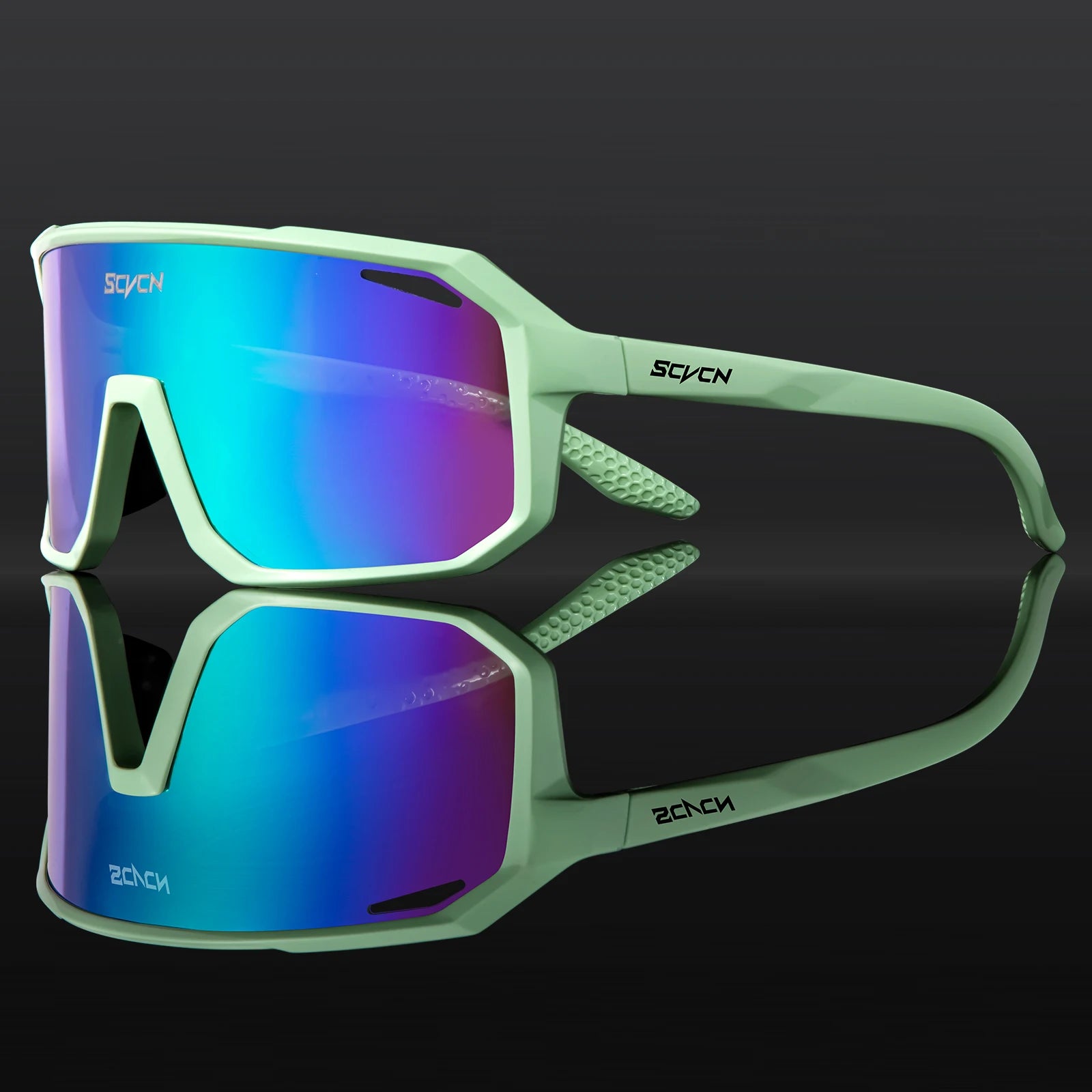 Gafas Lentes Ciclismo SCVCN S62 Fotocromáticas UV400 – Lentes PC y Montura TR90 Unisex