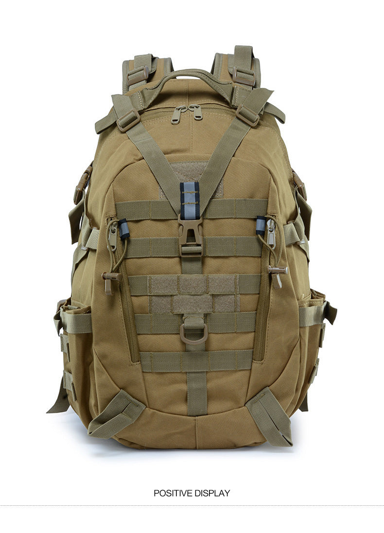 Mochila Táctica MOLLE Reflectante – Camping, Senderismo y Supervivencia