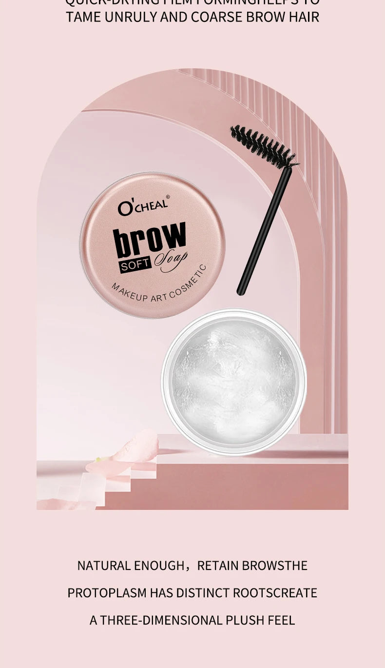 Gel fijador de cejas O’CHEAL | Look 3D natural y duradero