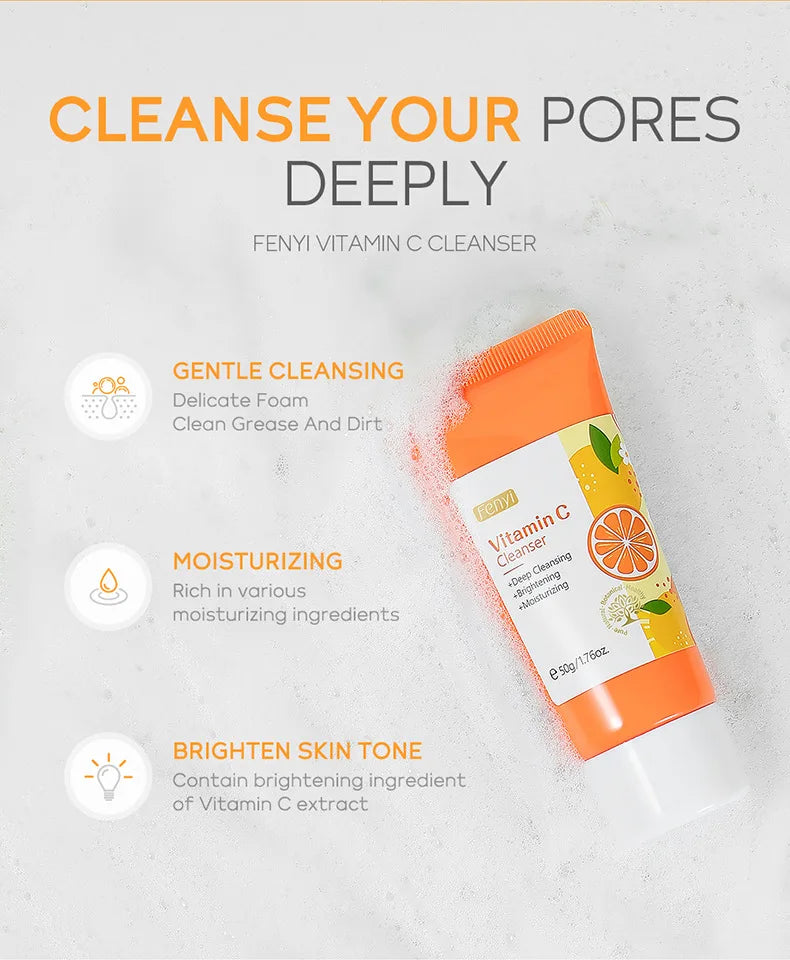 Limpiador Facial IMAGES con Vitamina C Anti Puntos Negros 50g