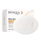 Jabón facial de arroz blanco BIOAQUA | Limpieza e hidratación