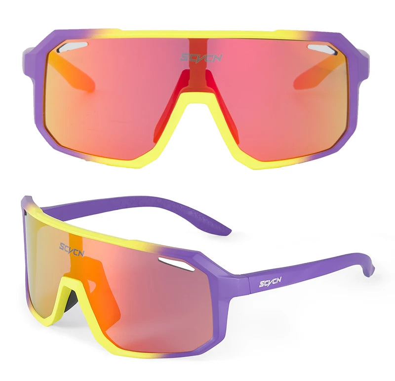 Gafas Lentes Ciclismo SCVCN S62 Fotocromáticas UV400 – Lentes PC y Montura TR90 Unisex