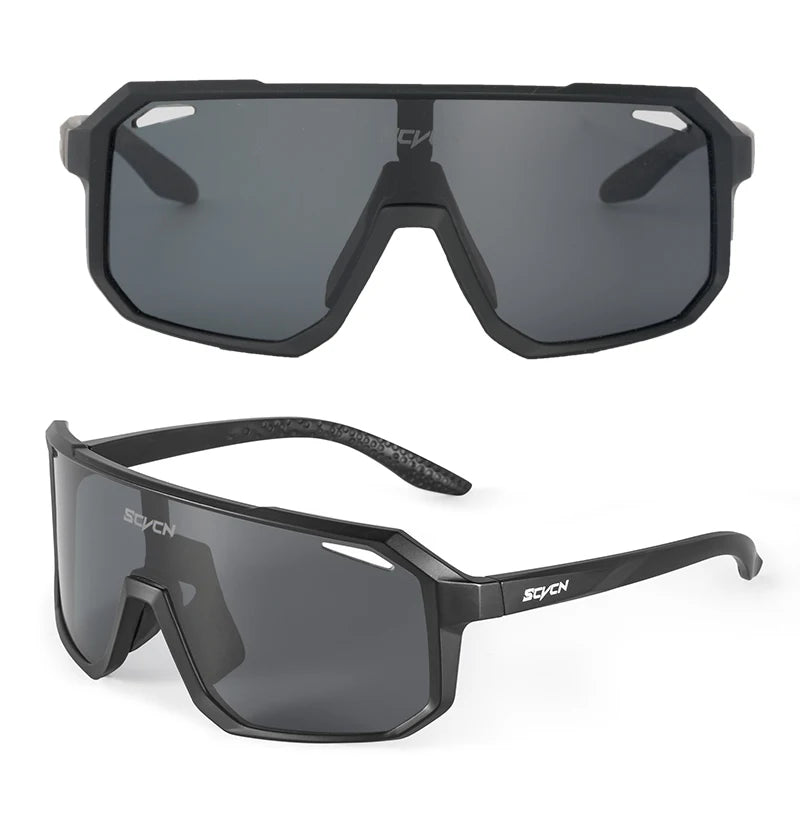 Gafas Lentes Ciclismo SCVCN S62 Fotocromáticas UV400 – Lentes PC y Montura TR90 Unisex