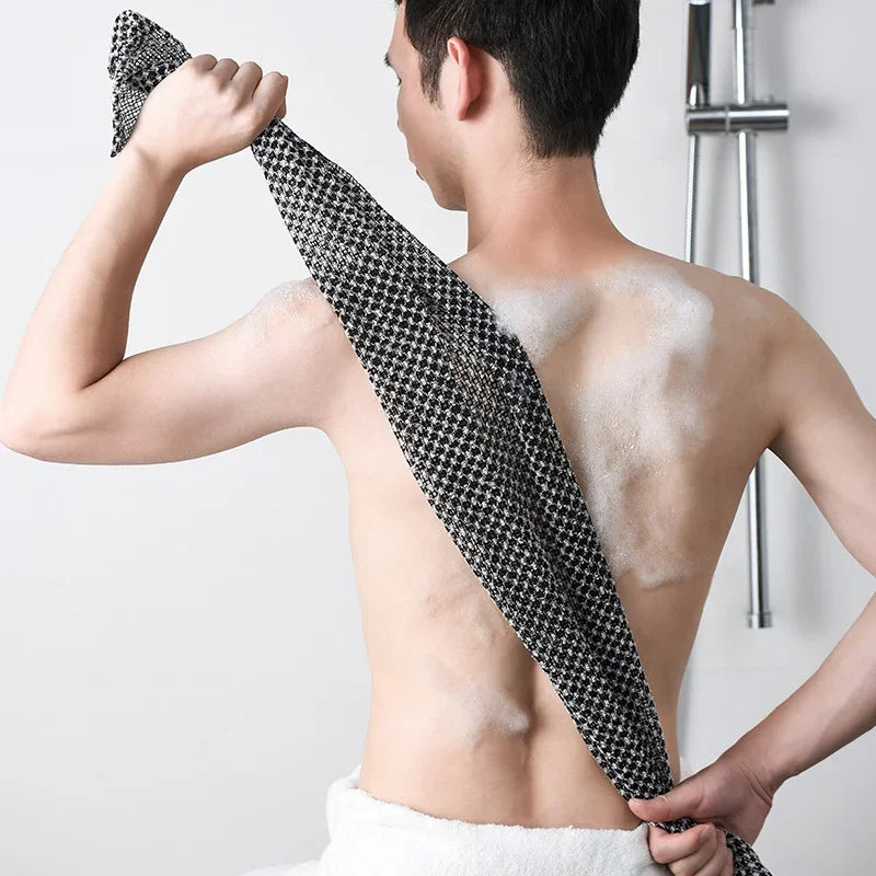 Toalla Exfoliante Japonesa de Baño Nylon 24x100 cm