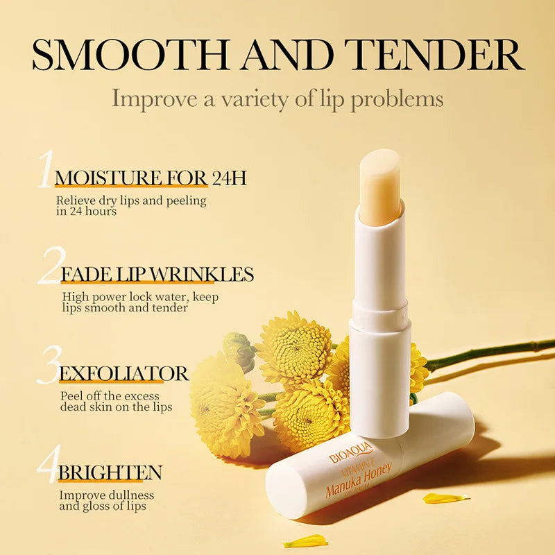 Bálsamo Labial Bioaqua Miel Labios Secos Partidos