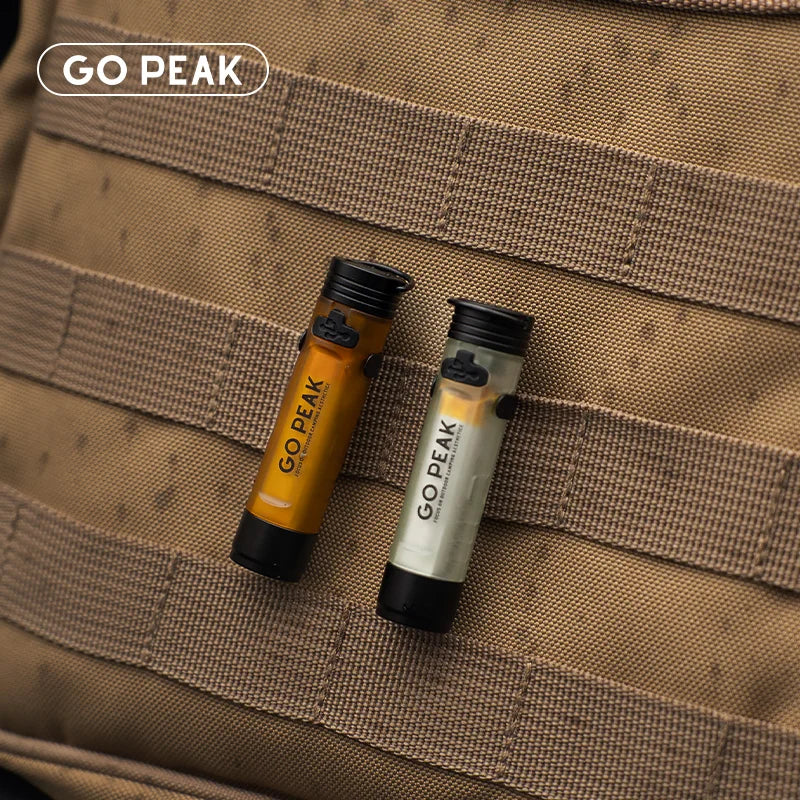 Linterna Mini de Bolsillo Gopeak 300 lm – Recargable con Clip y Zoom