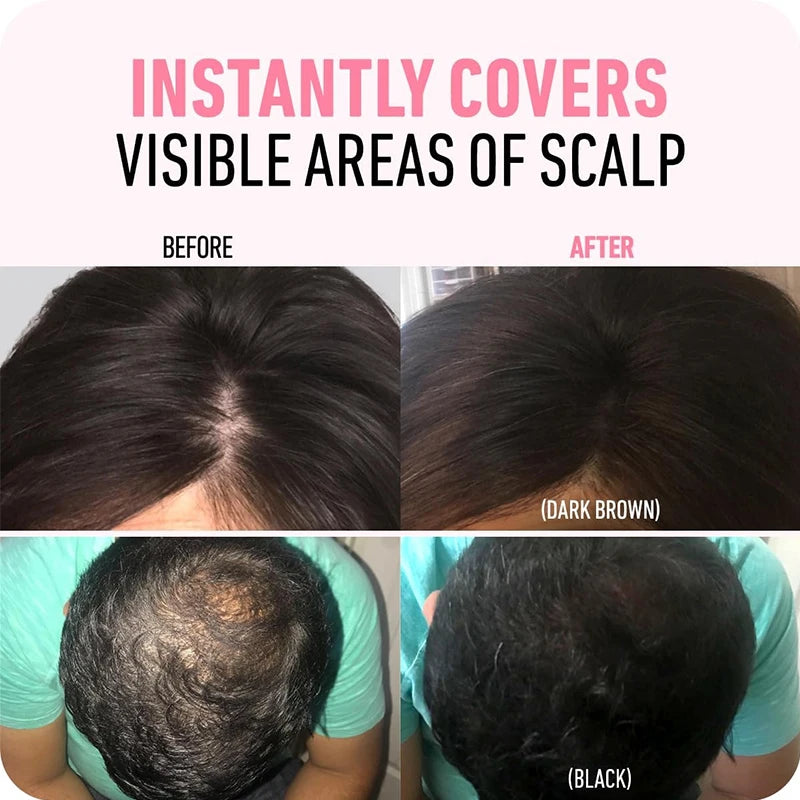 Polvo Relleno Capilar Waterproof Cubre Raíces y Canas al Instante