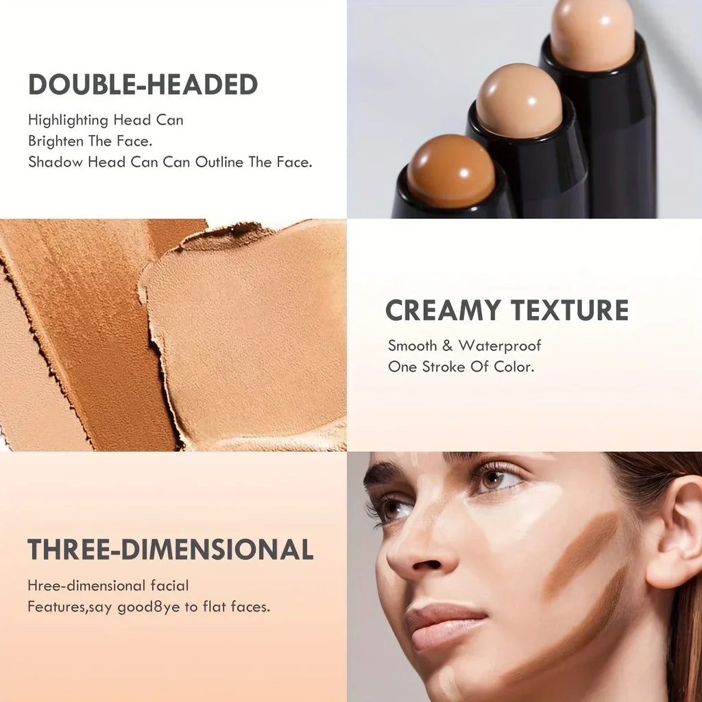 Corrector de Maquillaje en Lápiz para Ojeras y Contorno | Larga Duración