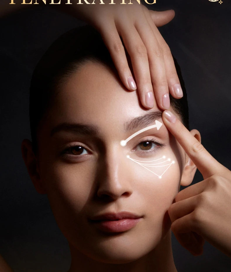 Crema Contorno de Ojos con Oro 24k y Ácido Hialurónico Anti Ojeras