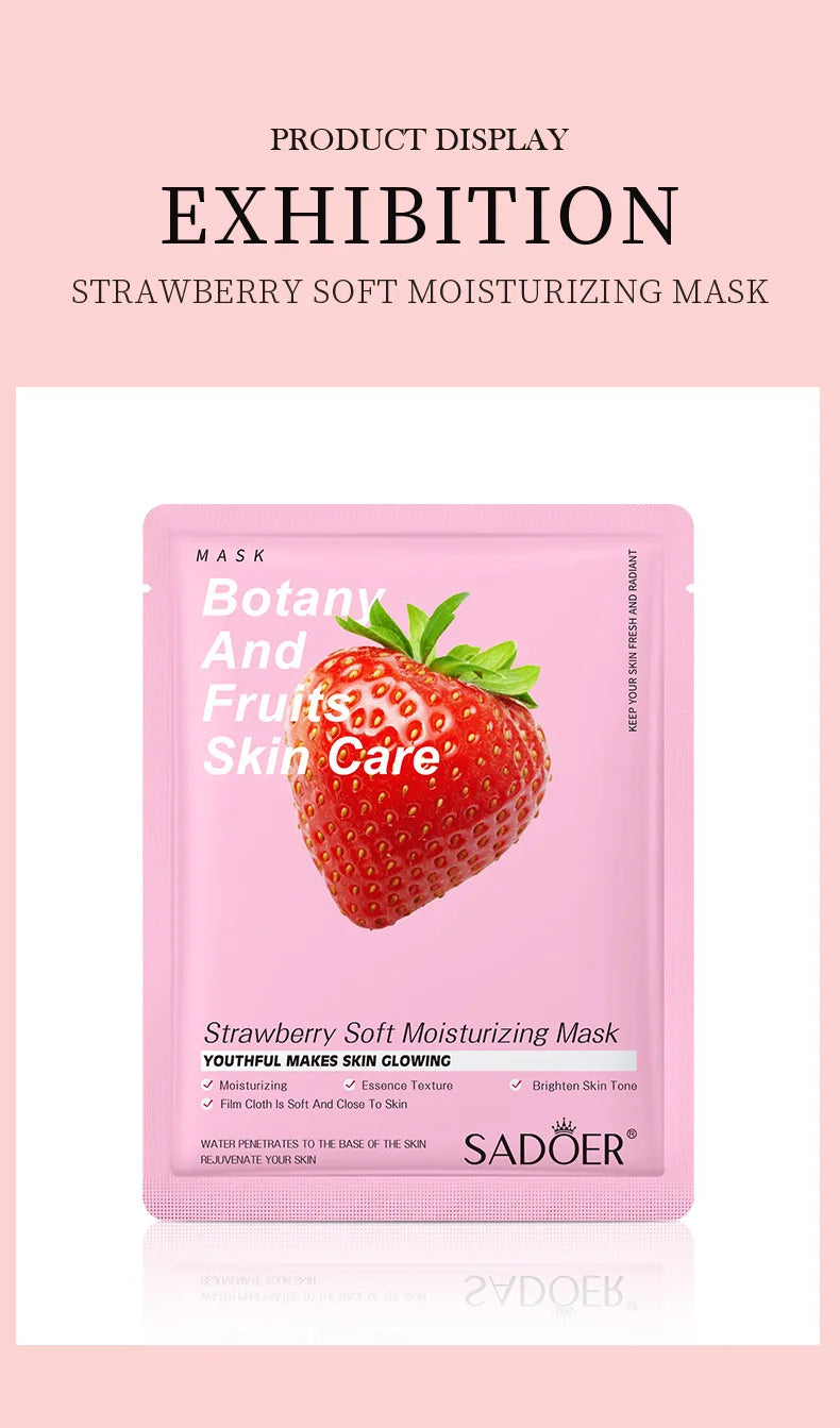Pack 8 Mascarillas Faciales Coreanas Hidratantes y Reafirmantes