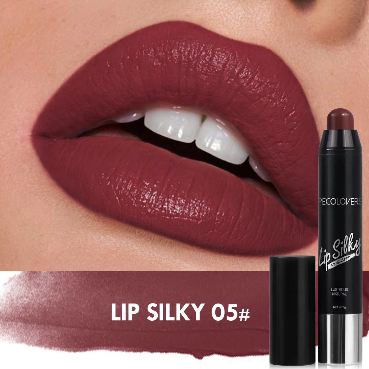 Labial en Lápiz Mate Waterproof Larga Duración Nude