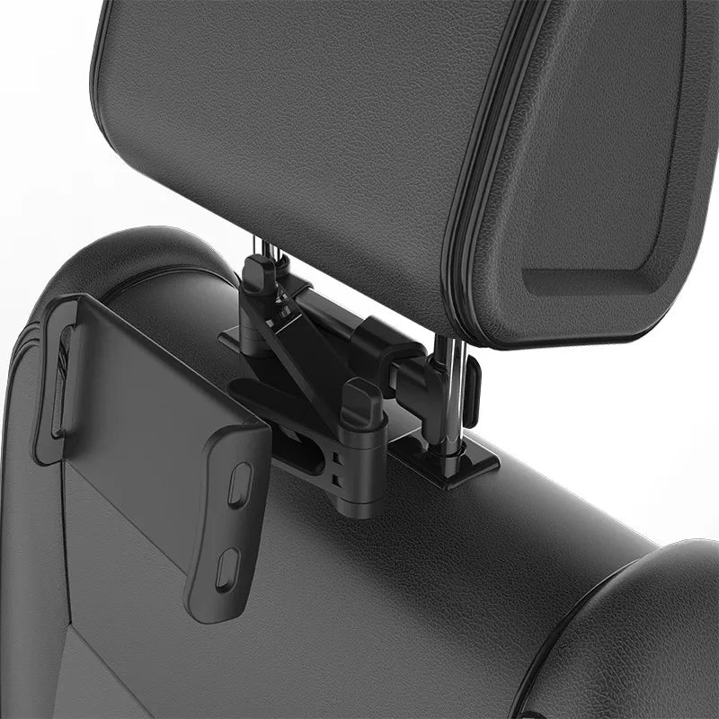 Soporte de Reposacabezas para Auto 360° Telescópico – Teléfono y Tablet 5″–12,9″