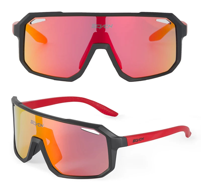 Gafas Lentes Ciclismo SCVCN S62 Fotocromáticas UV400 – Lentes PC y Montura TR90 Unisex