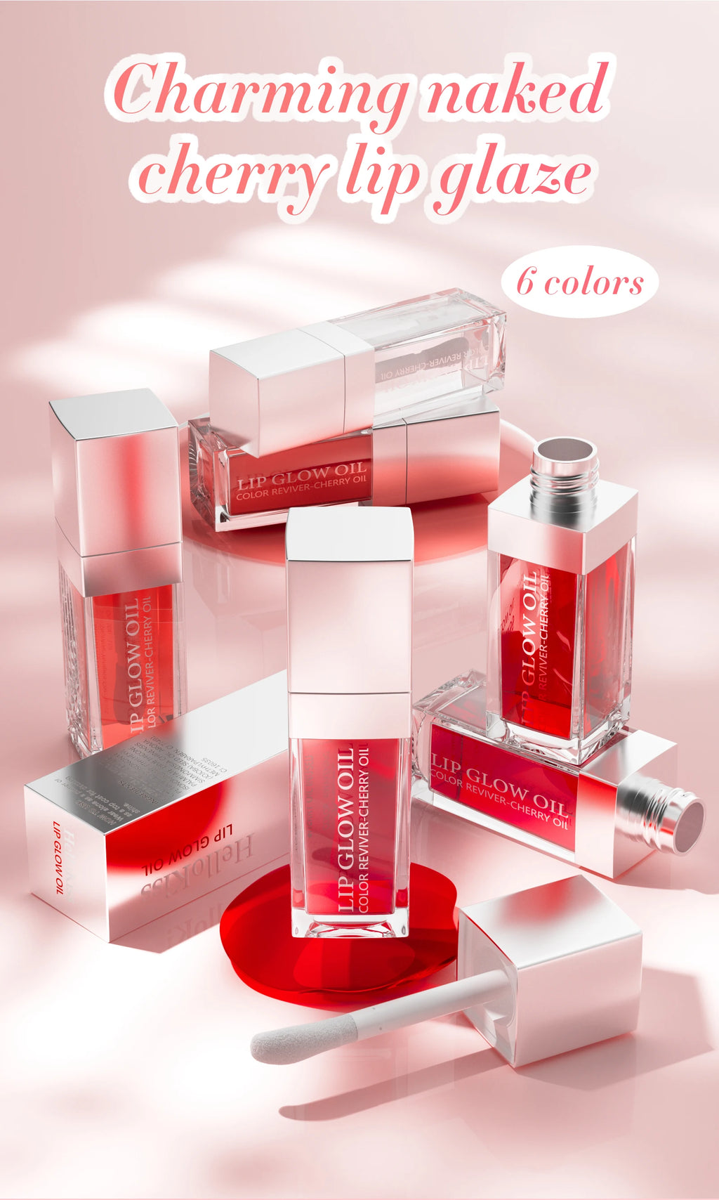 Aceite de Labios Crystal Jelly Hidratante con Efecto Plumping