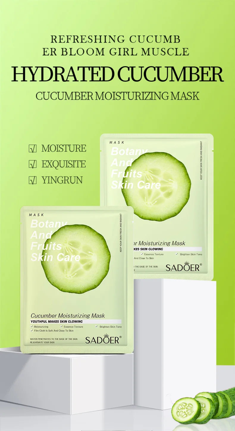 Pack 8 Mascarillas Faciales Coreanas Hidratantes y Reafirmantes