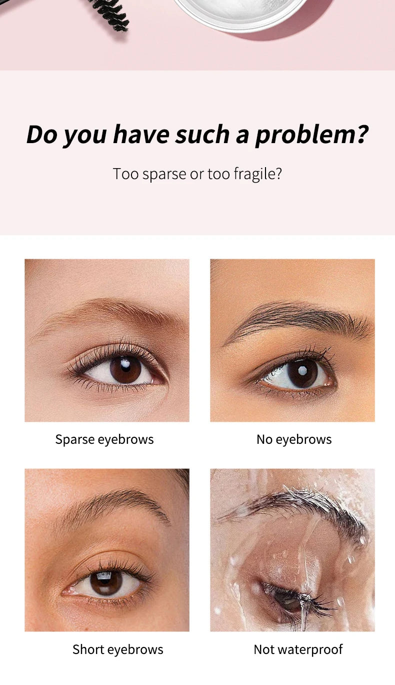 Gel fijador de cejas O’CHEAL | Look 3D natural y duradero