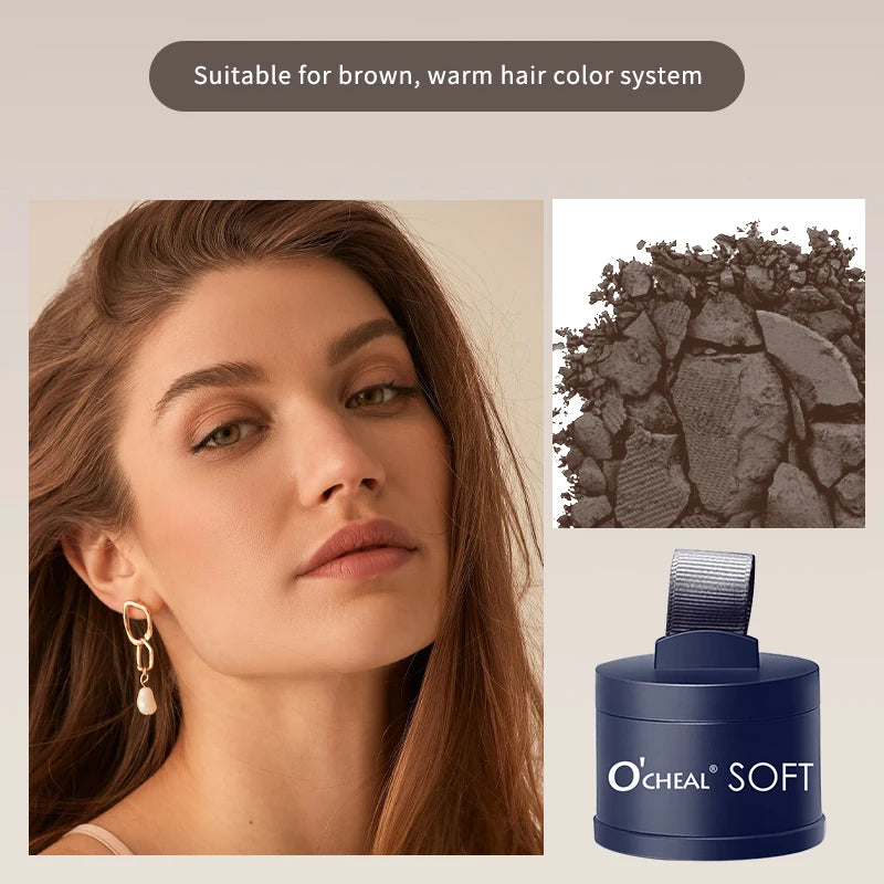 Polvo capilar O’CHEAL | Relleno natural de línea de cabello y cejas