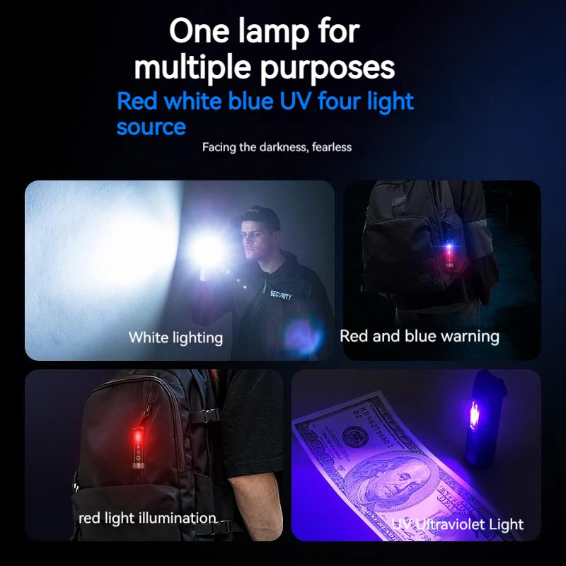 Philips Linterna LED Recargable Mini EDC SFL1121 | Llavero, Camping  500LM