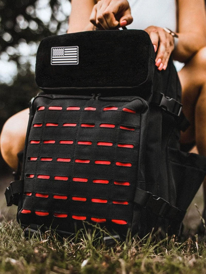 Mochila Táctica MOLLE 25L/50L con 2 Portabotellas – Senderismo, Caza, Gimnasio y EDC