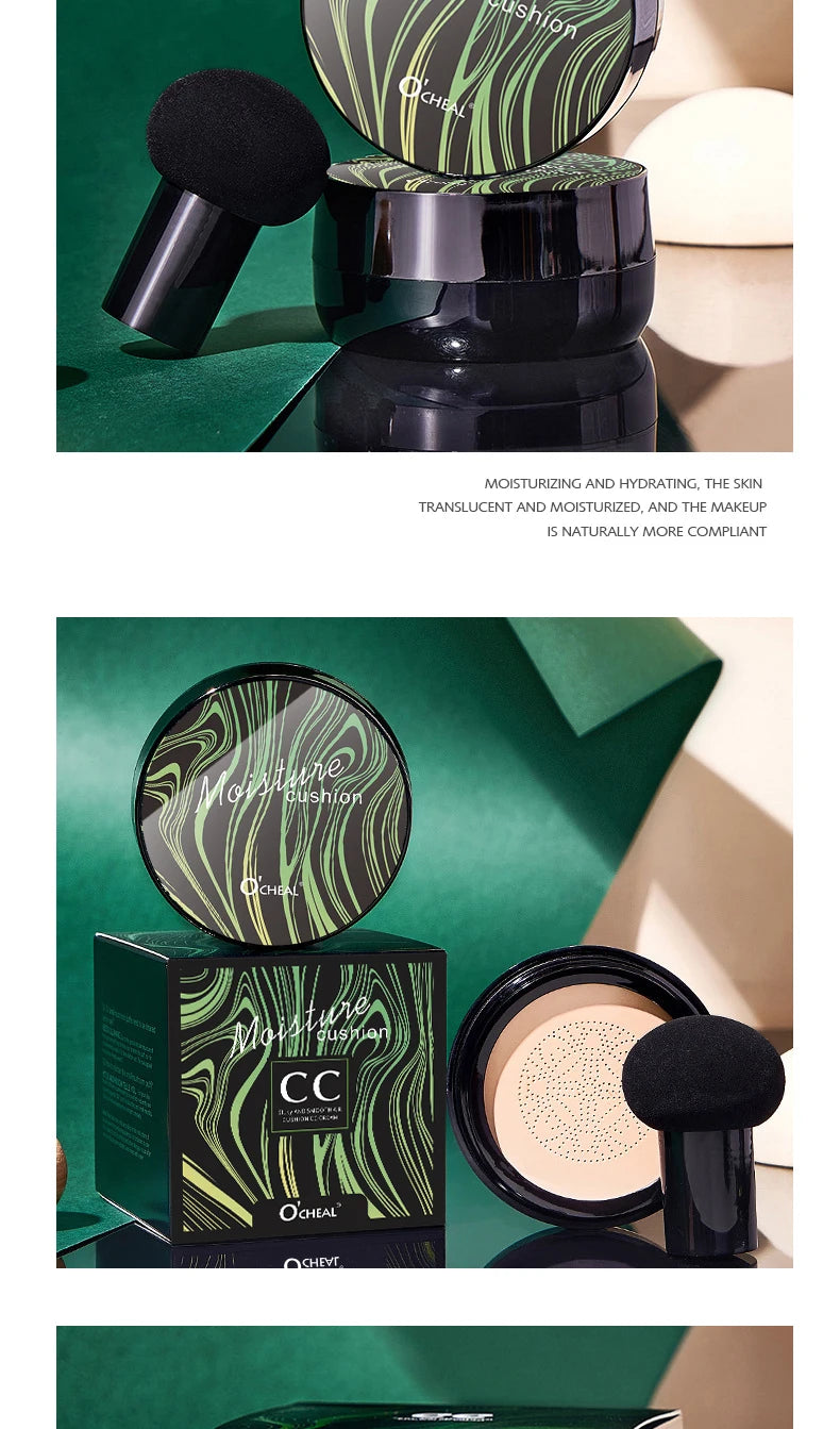BB Cream Air Cushion Ocheal con Esponja Mushroom 20g