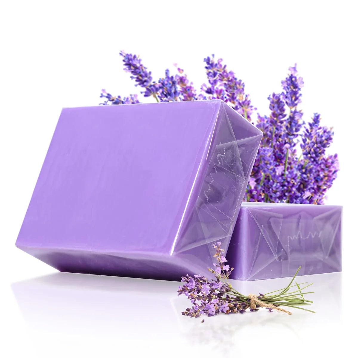 Jabón Artesanal de Lavanda 100g Natural y Orgánico