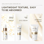 Set de Cuidado Facial LAIKOU: Crema, Serum y Contorno de Ojos