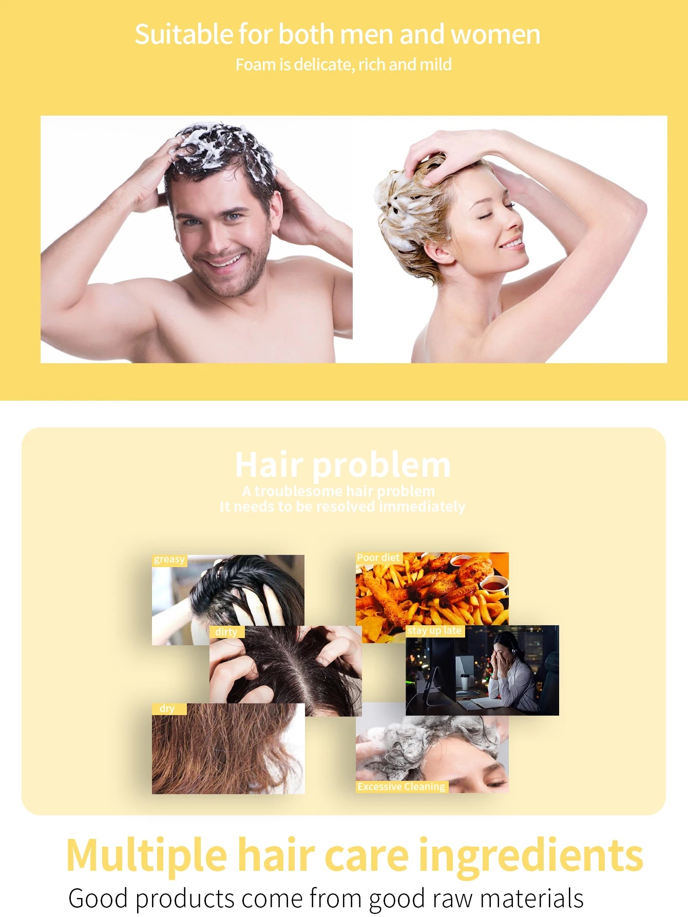 Shampoo sólido artesanal de jazmín | Control de grasa y frescura