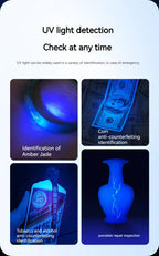 Philips Linterna LED Recargable Mini EDC SFL1121 | Llavero, Camping  500LM