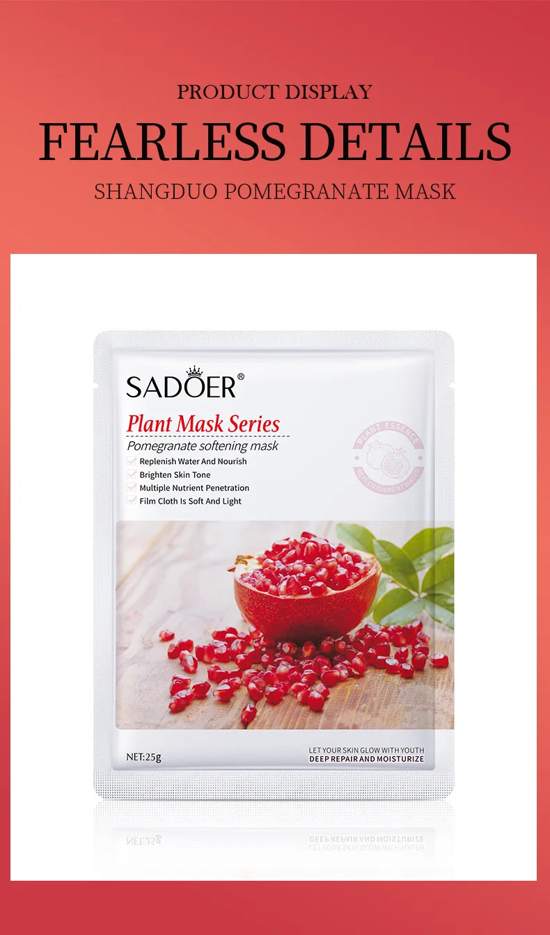 Pack 8 Mascarillas Faciales Coreanas Hidratantes y Reafirmantes