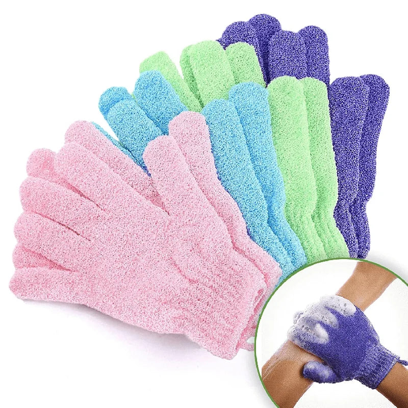 Guantes Exfoliantes para Ducha y Baño | Pack 1 a 10 Unidades