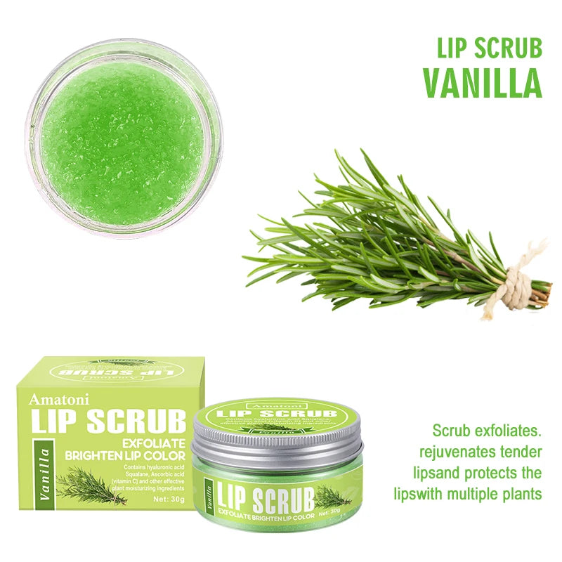 Exfoliante Labial Lip Scrub 30g Frutas Hidratante