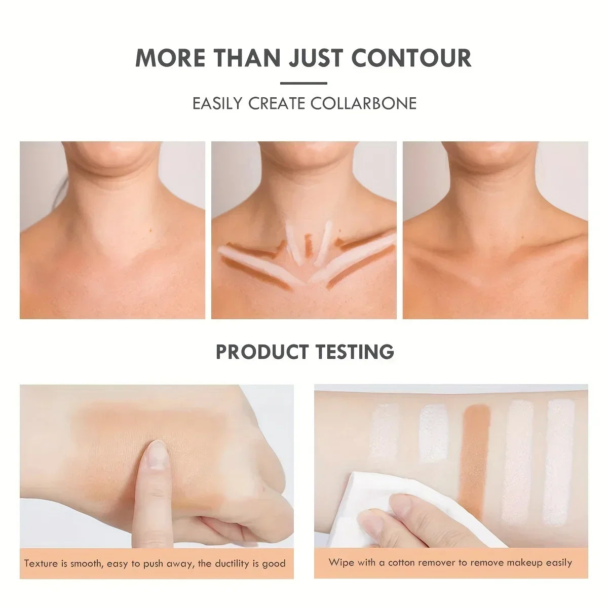 Corrector de Maquillaje en Lápiz para Ojeras y Contorno | Larga Duración