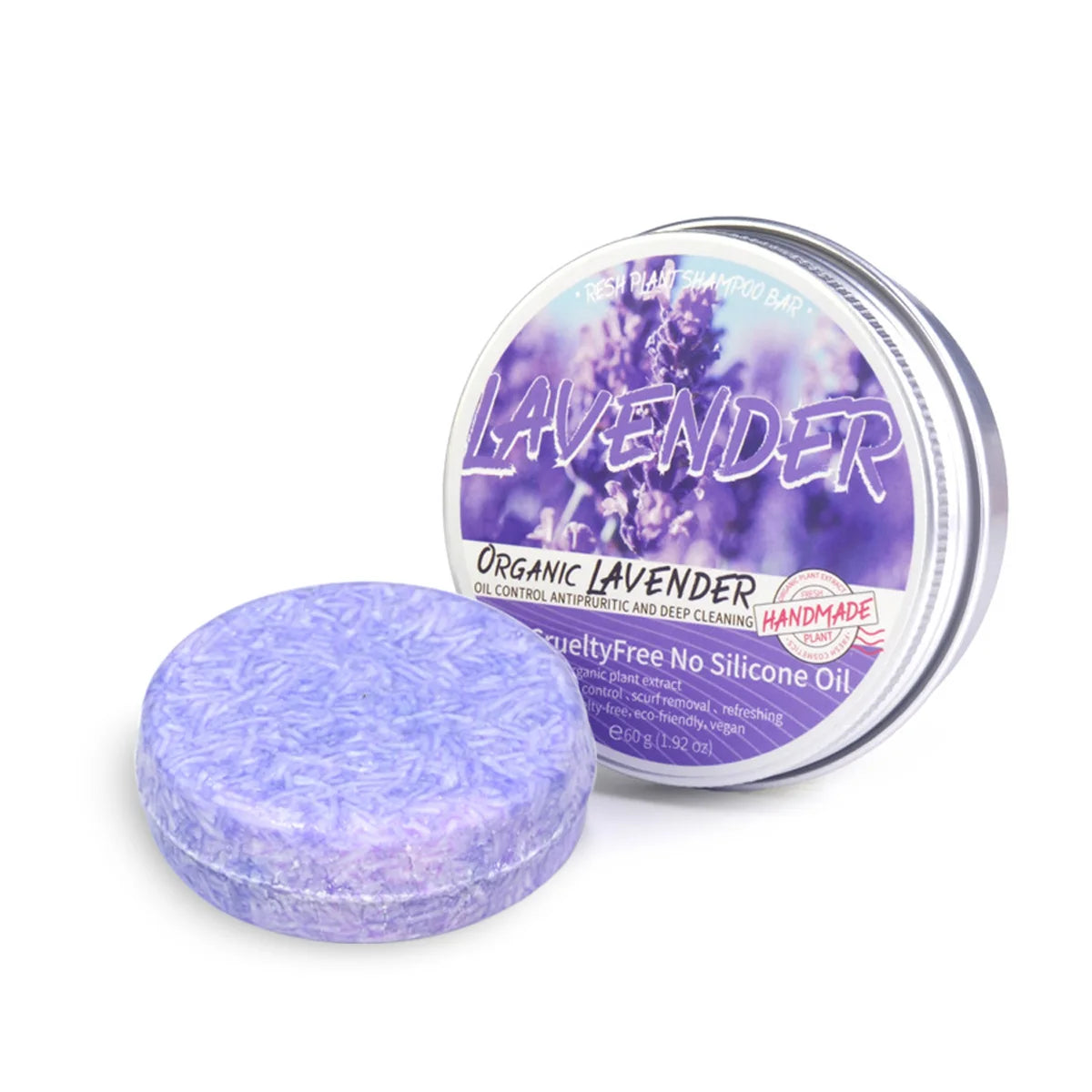 Jabón champú de lavanda | Control de grasa y frescura natural