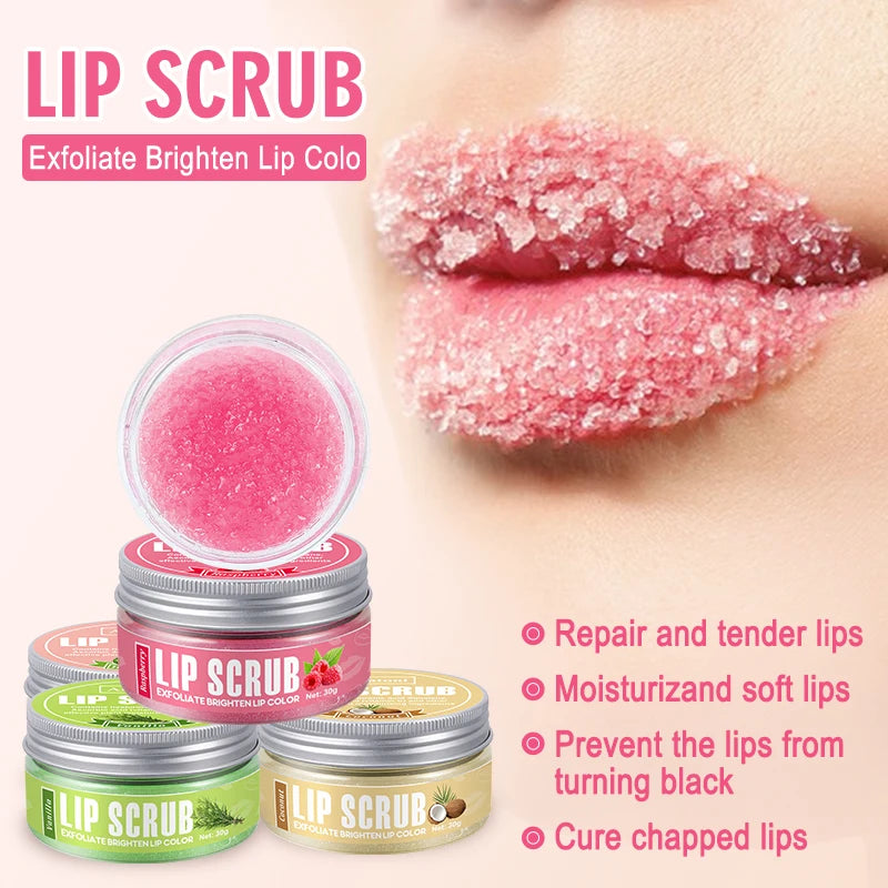 Exfoliante Labial Lip Scrub 30g Frutas Hidratante