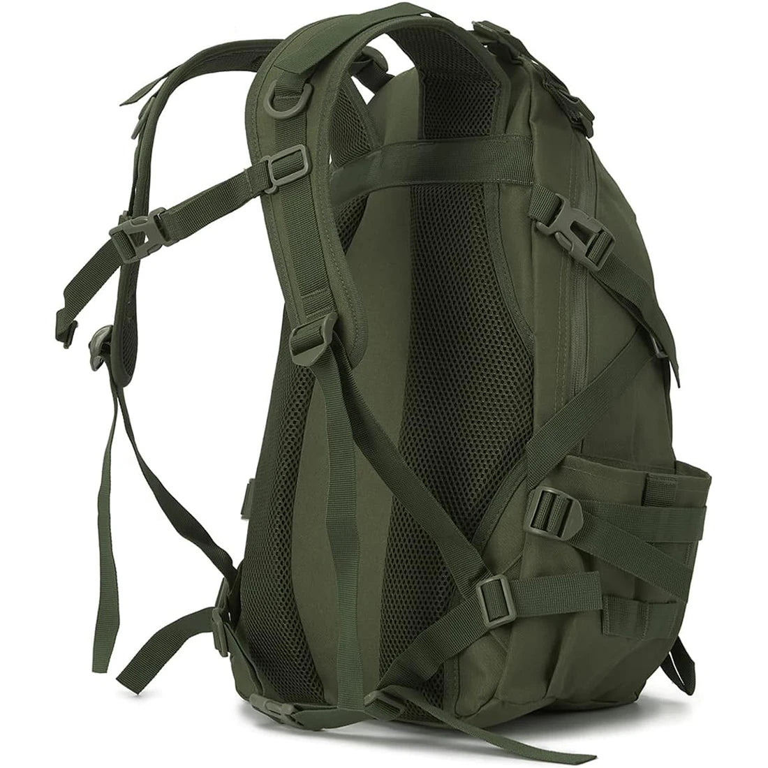 Mochila Táctica MOLLE Reflectante – Camping, Senderismo y Supervivencia