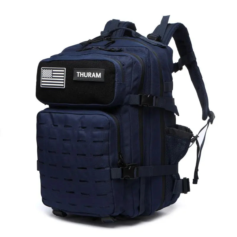 Mochila Táctica MOLLE 25L/50L con 2 Portabotellas – Senderismo, Caza, Gimnasio y EDC