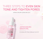 Set de Cuidado Facial LAIKOU: Crema, Serum y Contorno de Ojos