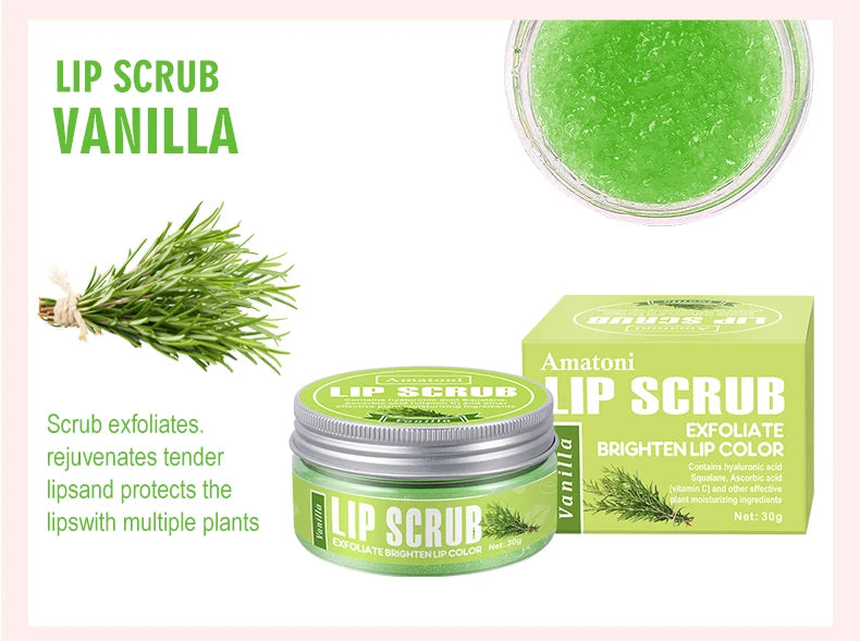 Exfoliante Labial Lip Scrub 30g Frutas Hidratante