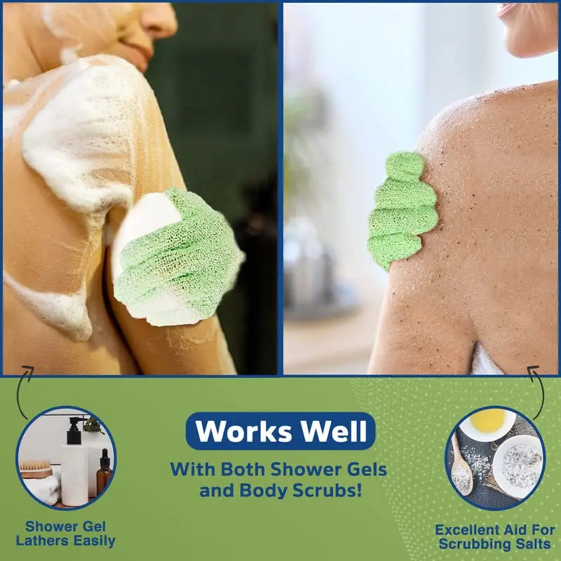 Guantes Exfoliantes para Ducha y Baño | Pack 1 a 10 Unidades