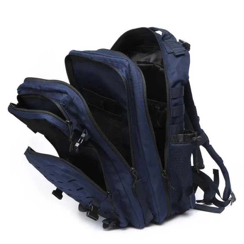 Mochila Táctica MOLLE 25L/50L con 2 Portabotellas – Senderismo, Caza, Gimnasio y EDC