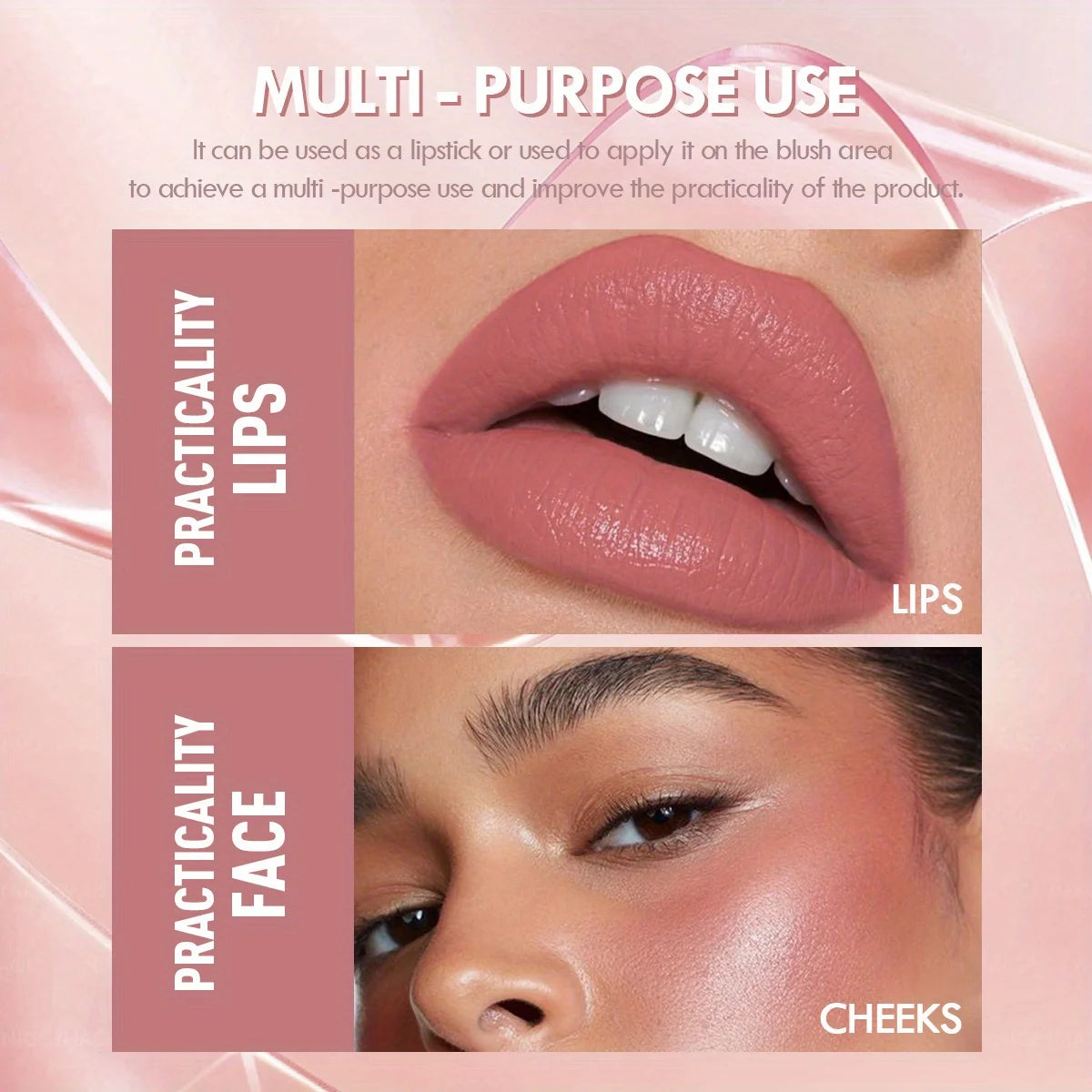 Labial en Lápiz Mate Waterproof Larga Duración Nude