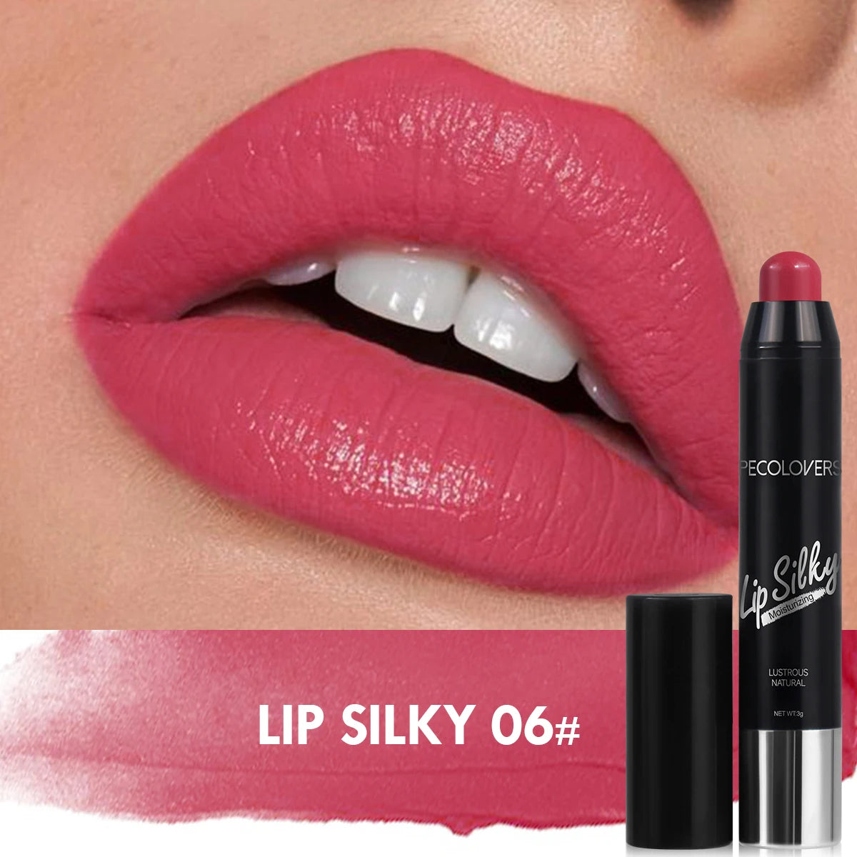 Labial en Lápiz Mate Waterproof Larga Duración Nude