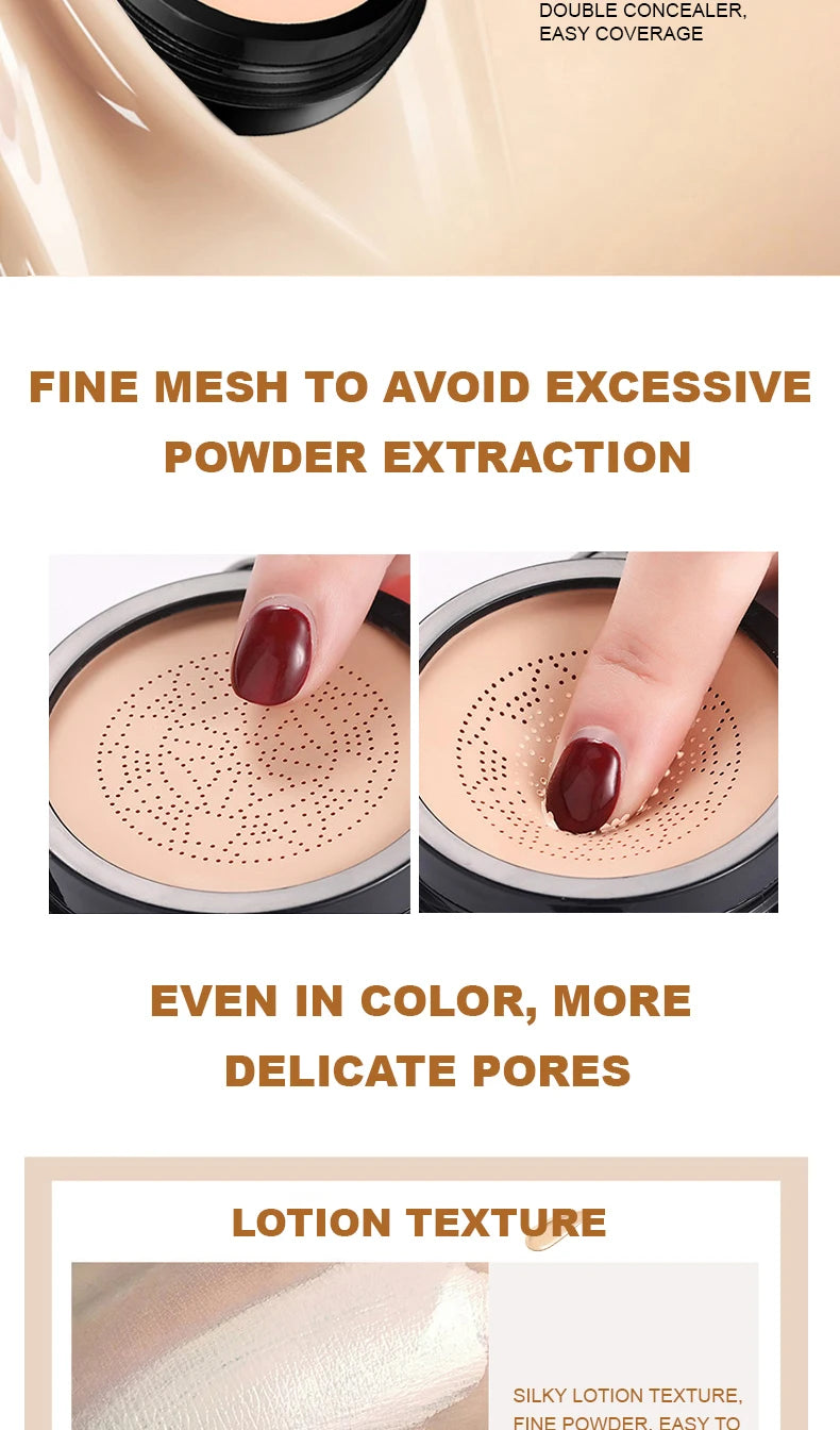 BB Cream Air Cushion Ocheal con Esponja Mushroom 20g