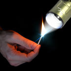 Linterna LED Shan Bao 3000 LM Impermeable con Zoom – Recargable, 5000 mAh, Ilumina a +500 m y Enciende Objetos