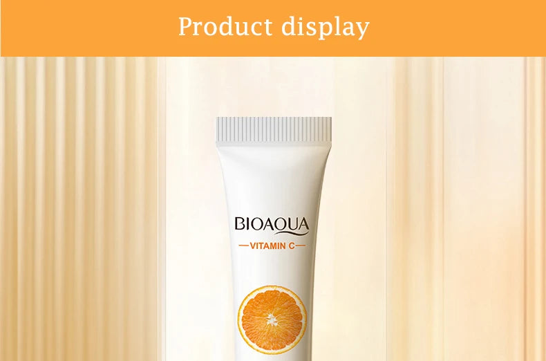 Crema Contorno de Ojos BIOAQUA con Vitamina C para Ojeras 20g