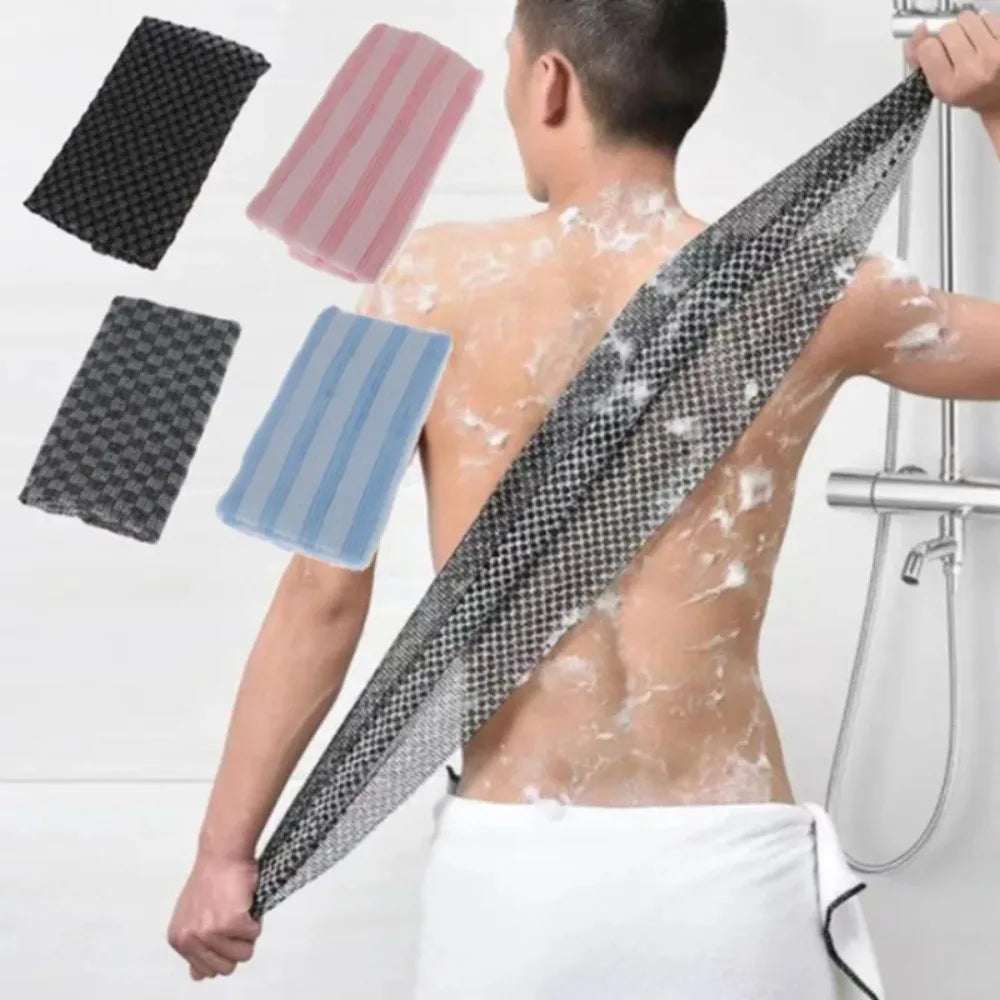 Toalla Exfoliante Japonesa de Baño Nylon 24x100 cm